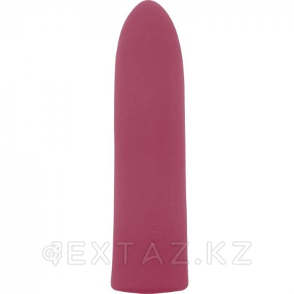 Перезаряжаемая вибропуля силиконовая бордовая Lealso (16 режимов) от sex shop Extaz