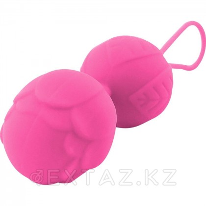 Силиконовые вагинальные шарики розовые Lealso (15,5*3,6) от sex shop Extaz фото 4