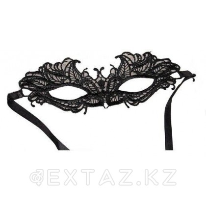Маска ажурная на завязках, цвет черный от sex shop Extaz