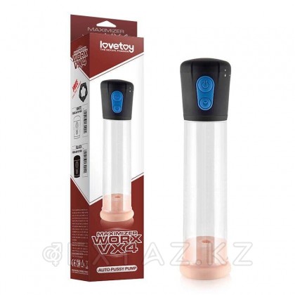 Вакуумная помпа для пениса Lovetoy Maximizer Worx VX4 Auto, автоматическая, черная от sex shop Extaz