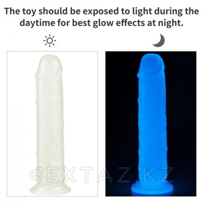 Қараңғыда жарқыраған Lumino Play dildo ұсынылды (21*4) от sex shop Extaz фото 4