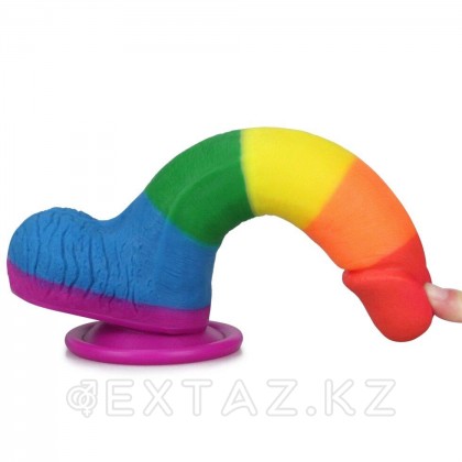 Фаллоимитатор цветной Prider на присоске (15,5*4) от sex shop Extaz фото 5