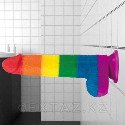 Фаллоимитатор цветной Prider на присоске (22,5*4) от sex shop Extaz фото 10