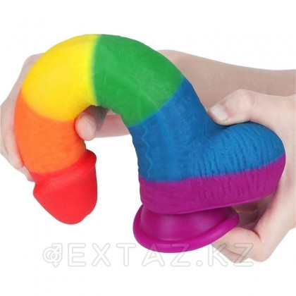 Фаллоимитатор цветной Prider на присоске (22,5*4) от sex shop Extaz фото 3