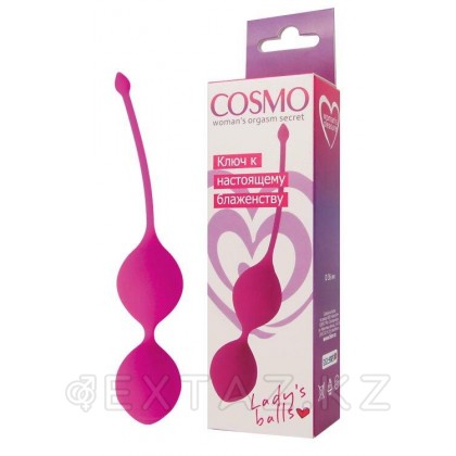Вагинальные шарики, розовые (D*36 мм.) от sex shop Extaz фото 2