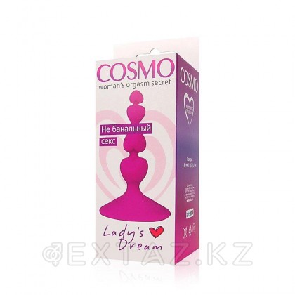 Анальная втулка, розовая (8 см.) от sex shop Extaz фото 2