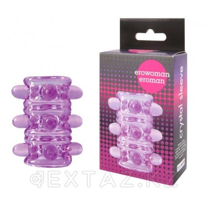 Насадка CRYSTAL SLEEVE (без бусинок) от sex shop Extaz фото 2
