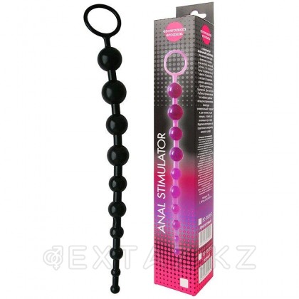 Стимулятор анальный (цепочка) ANAL STIMULATOR черный от sex shop Extaz