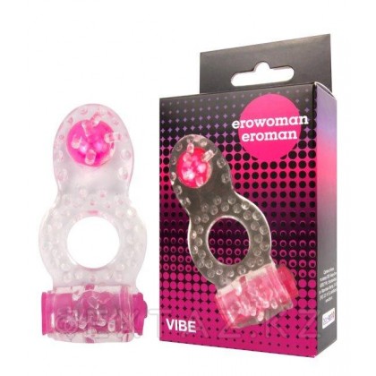 Эрекционное кольцо с вибрацией «Erowoman» от sex shop Extaz фото 2