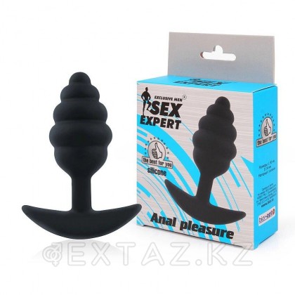 Анальная втулка с шариками «Anal pleasure» (7,5*3,4) от sex shop Extaz