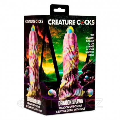 Dildo Dragon Spawn Ovipositor Dildo w / Eggs от sex shop Extaz фото 5