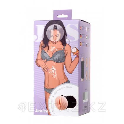 Мастурбатор двусторонний JOS JANICE (14,5 см.) от sex shop Extaz фото 7