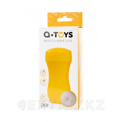 Мастурбатор TOYFA  A-Toys Dion (анус, желтый/телесный) от sex shop Extaz фото 5