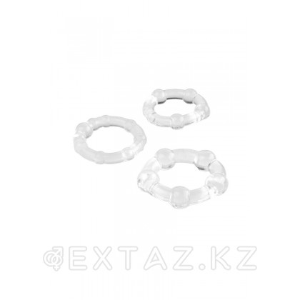 Набор колец TOYFA A-toys прозрачные от sex shop Extaz