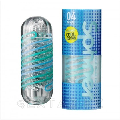 TENGA SPINNER Мастурбатор PIXEL COOL от sex shop Extaz