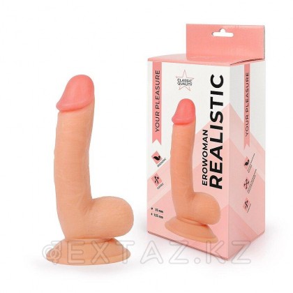 Реалистичный фаллоимитатор (12,5 * 3,5) телесный от sex shop Extaz