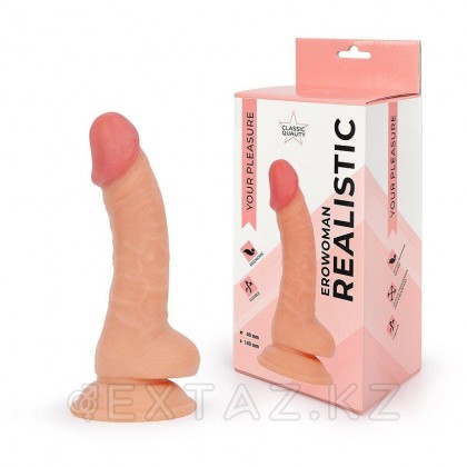 Реалистичный фаллоимитатор (14*4) телесный от sex shop Extaz