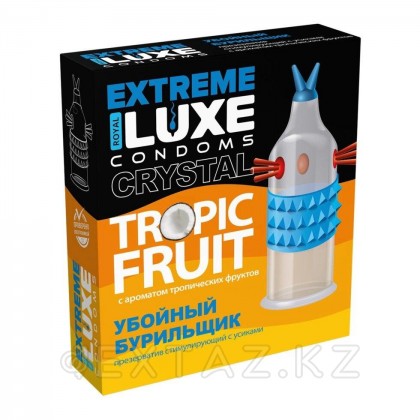 Презерватив LUXE EXTREME Убойный бурильщик (ТРОПИЧЕСКИЕ ФРУКТЫ) 1 шт. от sex shop Extaz