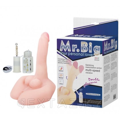 Реалистичный пенис с мошонкой mr.Big от sex shop Extaz