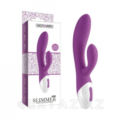 Вибратор с клиторальной стимуляцией Desire Luxury Slimmer от sex shop Extaz