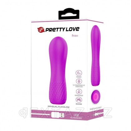 Мини вибратор перезаряжаемый Beau (11,9 см.) от sex shop Extaz