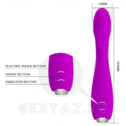 Вибромассажер с электростимуляцией и удалённым управлением Hector от sex shop Extaz фото 4