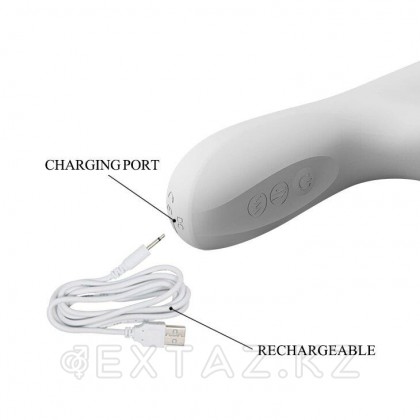 Вибратор-кролик с ротацией и доп. стимуляцией Reese от sex shop Extaz фото 6