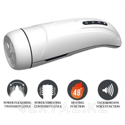 Многофункциональный мастурбатор с вибрацией и подогревом Marrisa от sex shop Extaz фото 4