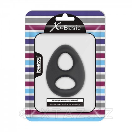 Эрекционное кольцо Ultra Soft Platinum от Lovetoy (7*2,2) от sex shop Extaz