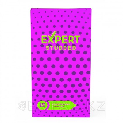 Expert Studded презервативтері, тығыз, нүктелі, 15 дана от sex shop Extaz