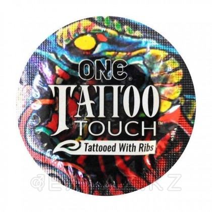 Презерватив ONE Tattoo Touch MIX, 1 шт от sex shop Extaz