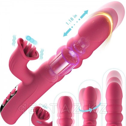 Вибратор с клиторальной стимуляцией Wave от sex shop Extaz