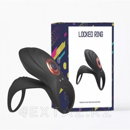 Эрекционное кольцо с вибрацией и воздушной стимуляцией от sex shop Extaz фото 2