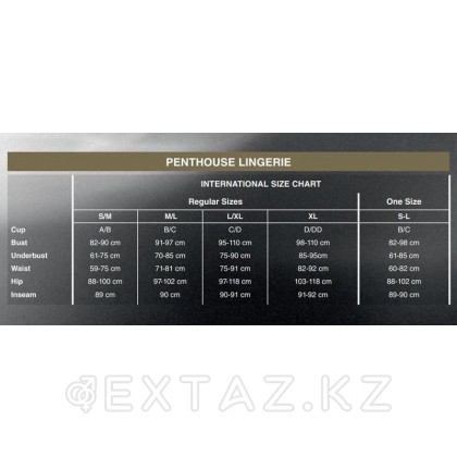 Penthouse (S/M) қара түсті 