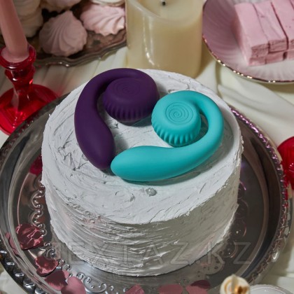 Қос нүкте стимуляторы G SVibe Snail gizi Тиффани түсі от sex shop Extaz фото 10