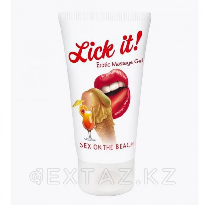 Lick it жеуге болатын массаж гелі! 