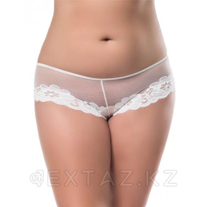 White Floral трусикасы (Ақ, XL-2XL өлшемі) от sex shop Extaz
