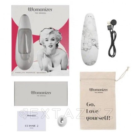 Womanizer Marilyn Monroe white Marble байланыссыз клиторлық стимуляторы от sex shop Extaz фото 4