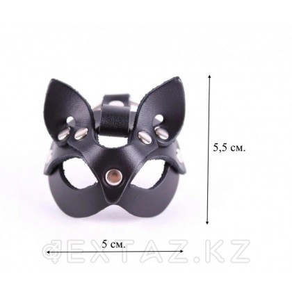 Кілтсөз мысық маскасы Қара от sex shop Extaz фото 2