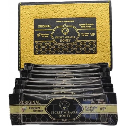 Мёд с виагрой  Secret Miracle Honey (1 шт.) от sex shop Extaz