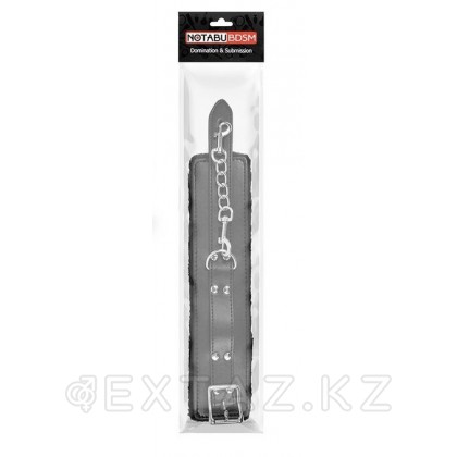 Оковы на цепочке NoTabu чёрные от sex shop Extaz фото 2