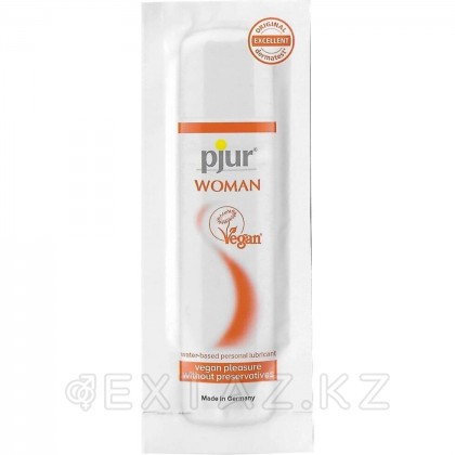 Pjur Woman vegan гельді майлау (пакет) 2 мл. от sex shop Extaz
