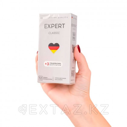 EXPERT CLASSIC презервативтері № 12+3 (Классикалық), 12 + 3 дана. от sex shop Extaz фото 4