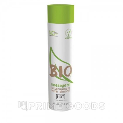 Массажное масло HOT BIO  с ароматом миндаля 100 мл. от sex shop Extaz
