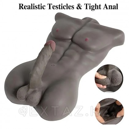 Спортивное мужское тело с фаллоимитатором (8,5 кг.) - extaz.kz фото 6 Дилдомен спорттық ерлер денесі (8,5 кг.) от sex shop Extaz фото 6