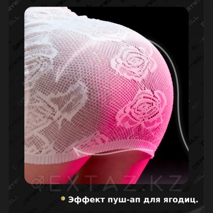 Drywell (S-M)ақ түсті эротикалық шілтер көйлек от sex shop Extaz фото 15