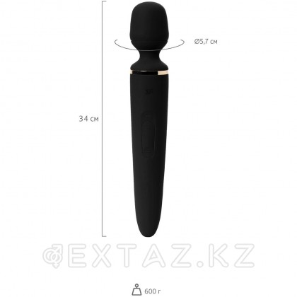 Satisfyer Wand - W Women black діріл массажы от sex shop Extaz фото 4
