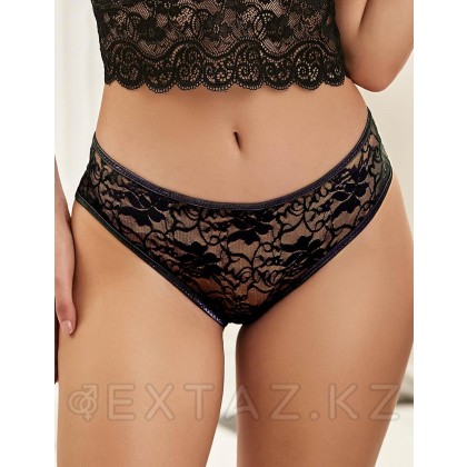Қол жетімді шілтерлі трусики Қара (XS-S өлшемі) от sex shop Extaz фото 2