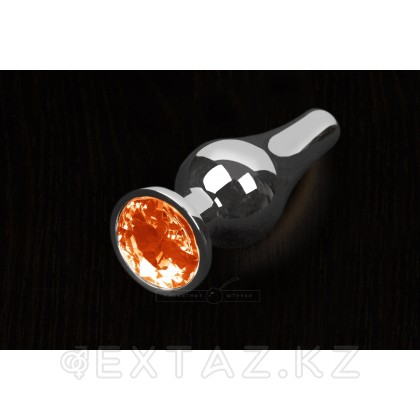 Маленькая анальная пробка с удлиненным кончиком от sex shop Extaz
