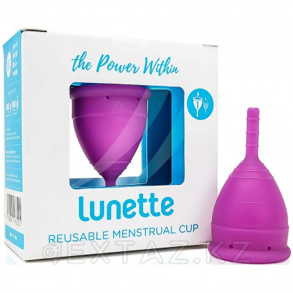 Lunette етеккір тостағанының өлшемі 1, күлгін от sex shop Extaz фото 2